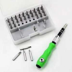 32 in 1 precision screwdriver set with handle – multi bit repair tool kit