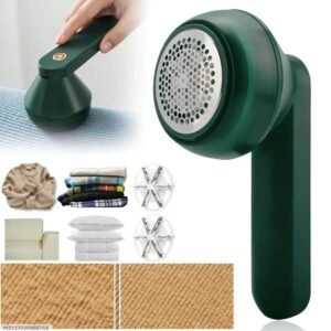 green lint remover for clothes & carpets